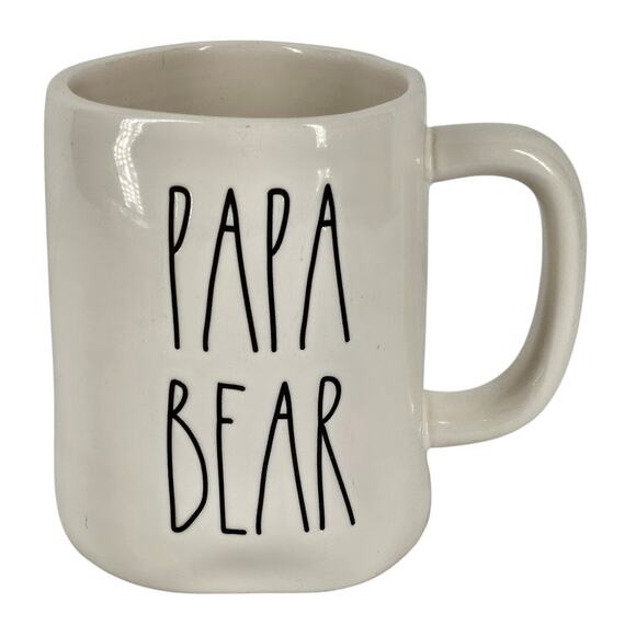 RAE DUNN ARTISAN COLLECTION "PAPA BEAR" CERAMIC MUG – 12OZ – BY MAGENTA - Picture 1 of 7